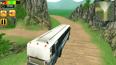 Bus off Road Driver Simulator Mountain Hill screenshot 4