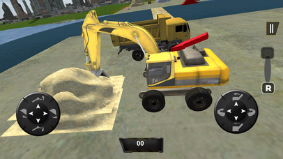 Real City Road River Bridge Construction Game screenshot 4