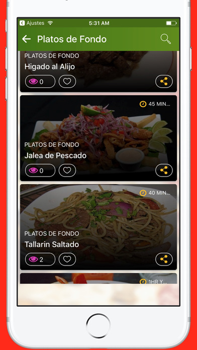 Recetas de Cocina y Comidas del Perú - Gastronomia screenshot 3