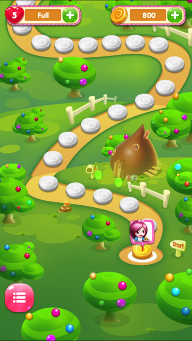 Candy World - New Match 3 Puzzle Game screenshot 2