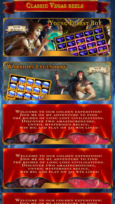 Slots - Magic Heroes Slot Machines screenshot 2
