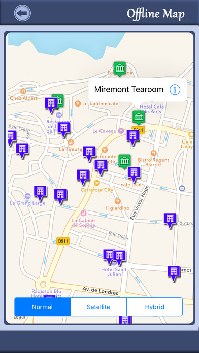 Biarritz City Tourism Guide & Offline Map screenshot 4