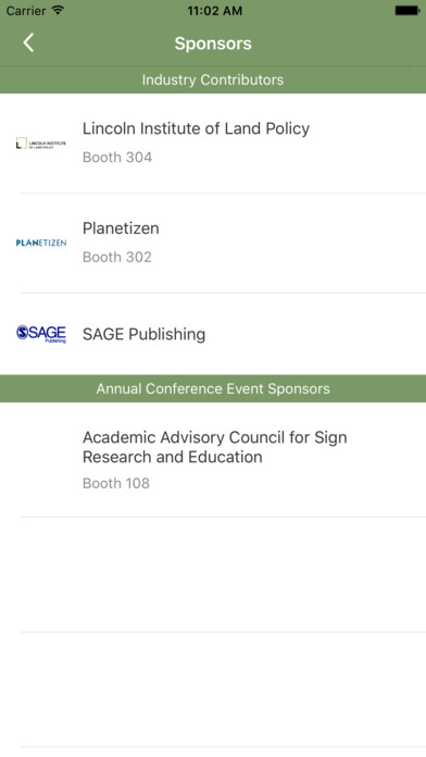 ACSP Conference screenshot 4