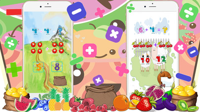 easy learning maths from fruit games screenshot 2