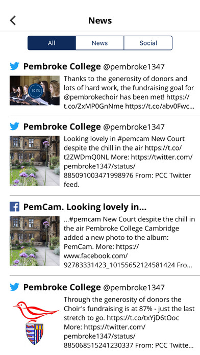 Pembroke College Cambridge screenshot 2