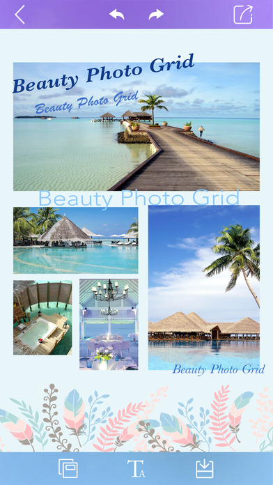 Beauty Posters - Photo Grid Maker screenshot 3