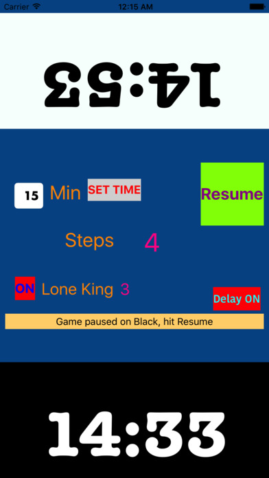 Chess Competition Clock screenshot 3