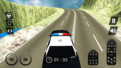 Police Racing Car 3D 2017 screenshot 2