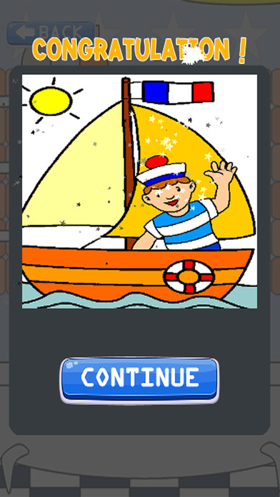Boat Cartoon Learning For Jigsaw Puzzles screenshot 4