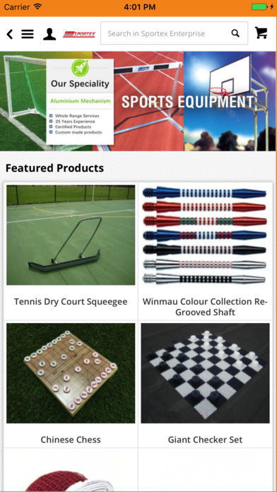 Sportex Enterprise - Sports Equipment screenshot 2