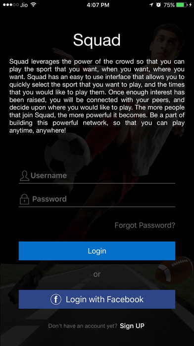 Squad-app screenshot 2