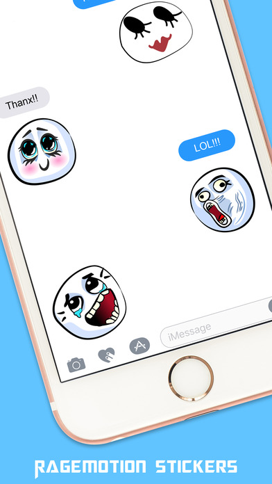 Rage Faces Stickers Pack screenshot 2