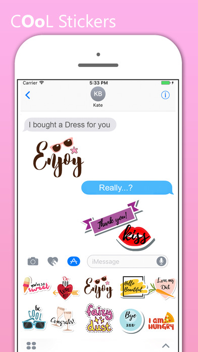 Smart Stickers For iMessages screenshot 4