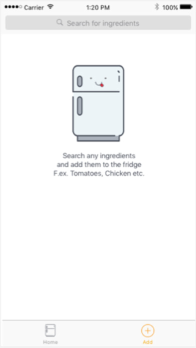Empty Fridge - search for recipes by ingredients screenshot 2