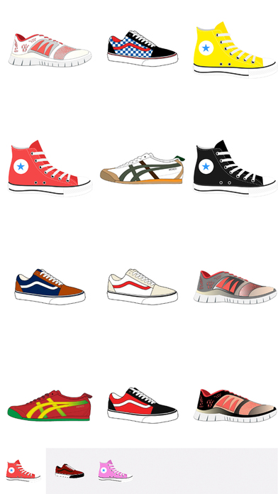 SneakersMoji - Sneakers Shoes Emojis & Stickers screenshot 2