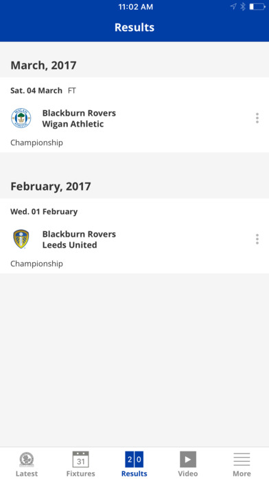 Blackburn Rovers Official App screenshot 3