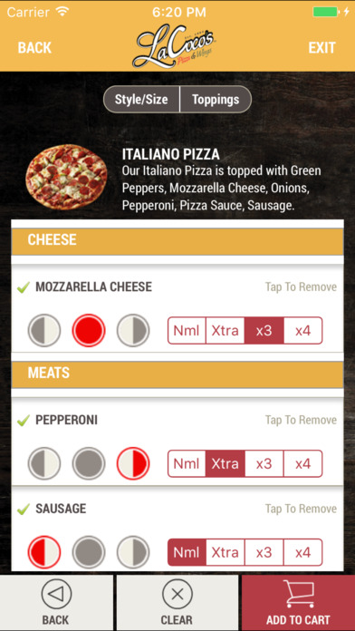 LaCoco’s Pizza screenshot 4