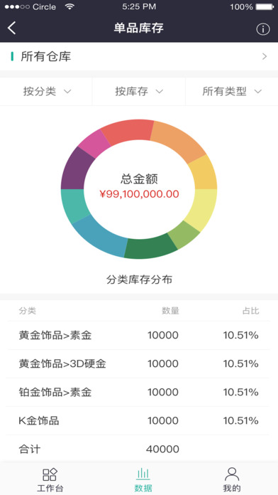 金中国ERP screenshot 3