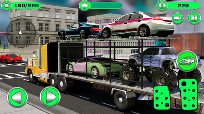 Superhero Car Transporter: Monster Truck screenshot 3