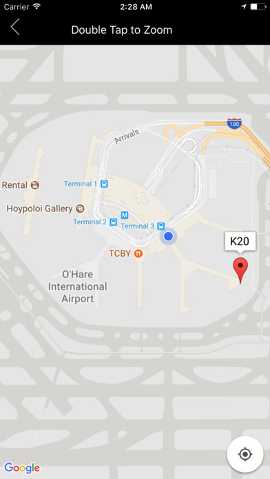 Travelmap: O'hare Airport screenshot 2