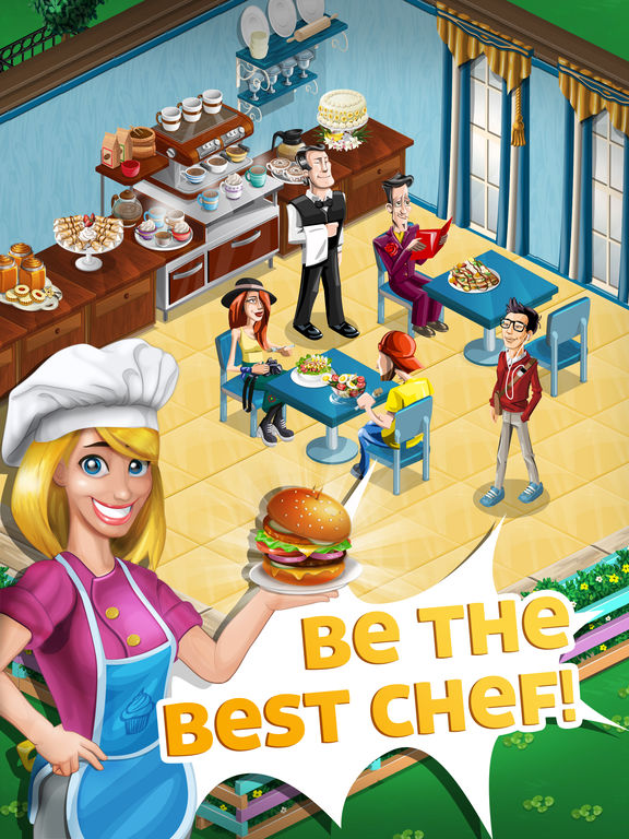 Screenshots of Chef Town: Cooking Simulation for iPad