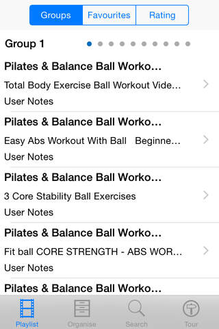 Pilates & Gym Ball Workouts screenshot 2