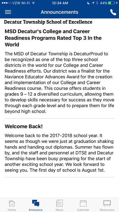 MSD of Decatur Township screenshot 4
