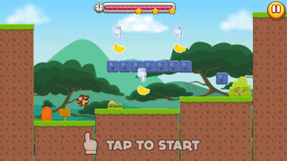 顽皮猴吃香蕉 - 好玩的游戏 screenshot 2