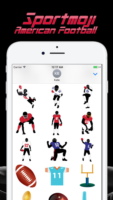 SportMoji - American Football screenshot 3