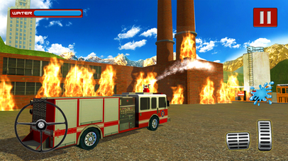 Rescue 911 Fire Truck & Emergency Driving Sim screenshot 4