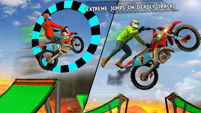 Bike Stunts Impossible Tracks Rider screenshot 3