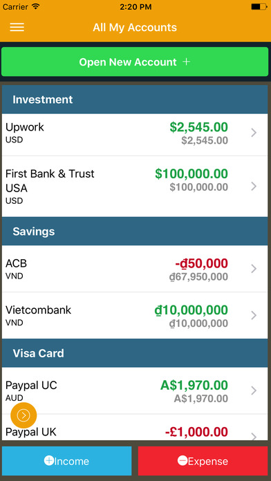 Money Stream - Expense Tracker screenshot 2