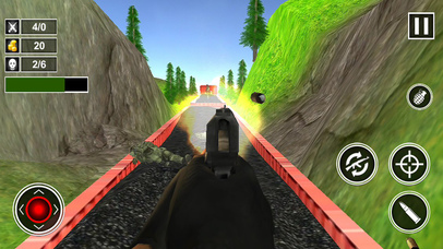 Army Train Gun Shooting screenshot 4