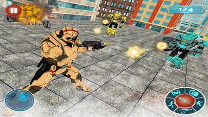 Robots War - City Robo Battle 3D screenshot 3