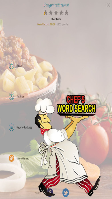 Chefs Word Search screenshot 4