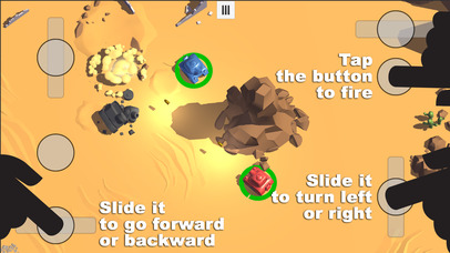 Tanks 3D for 2 players screenshot 2