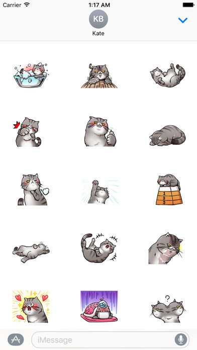 Catmoji - Exotic Shorthair Cat Emoji Stickers screenshot 2