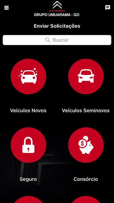 Umuarama Citroën Goiás screenshot 2