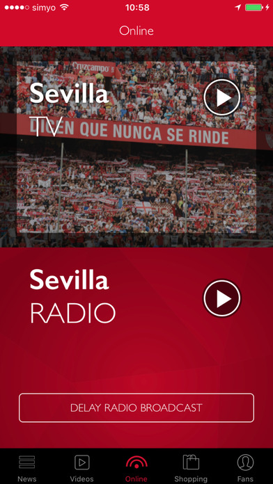 Sevilla FC - App Oficial screenshot 3
