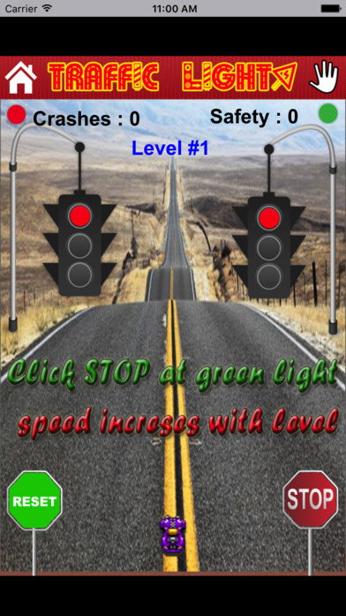 红灯大考验－考验反应力的敏捷类游戏 screenshot 2