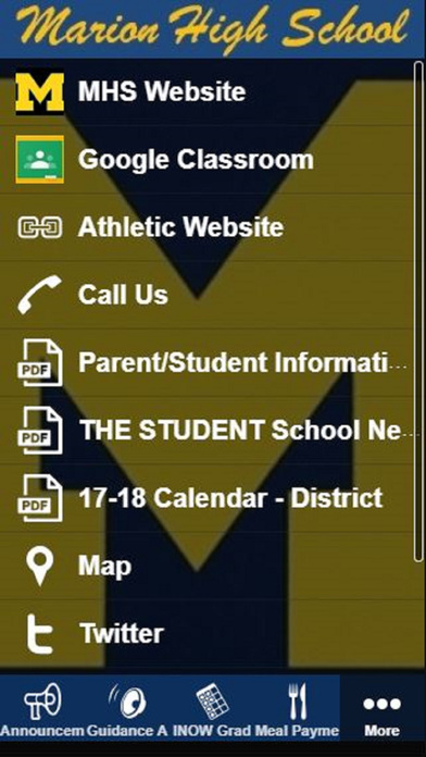 Marion High School Wildcats. screenshot 2