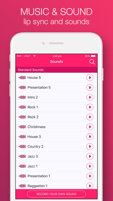 Musical Maker for iPad and iPhone - Live Video App screenshot 2