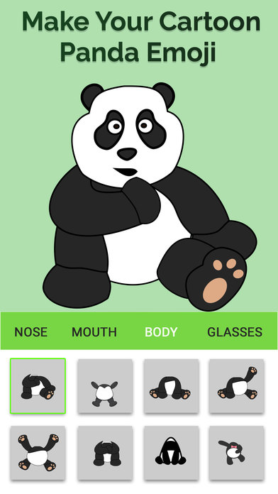 Panda Emoji : Make Panda Stickers & Moji screenshot 4