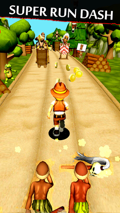Stickman Jungle Run screenshot 3