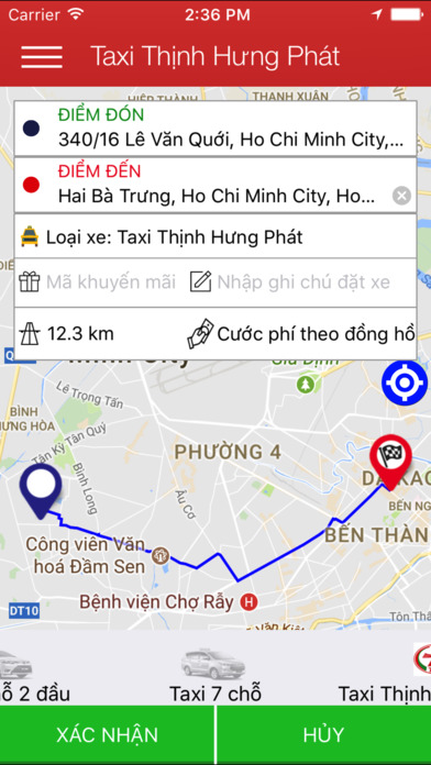 Taxi Thịnh Hưng screenshot 3