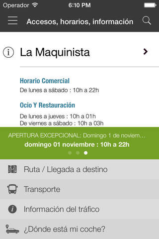 Westfield La Maquinista screenshot 3