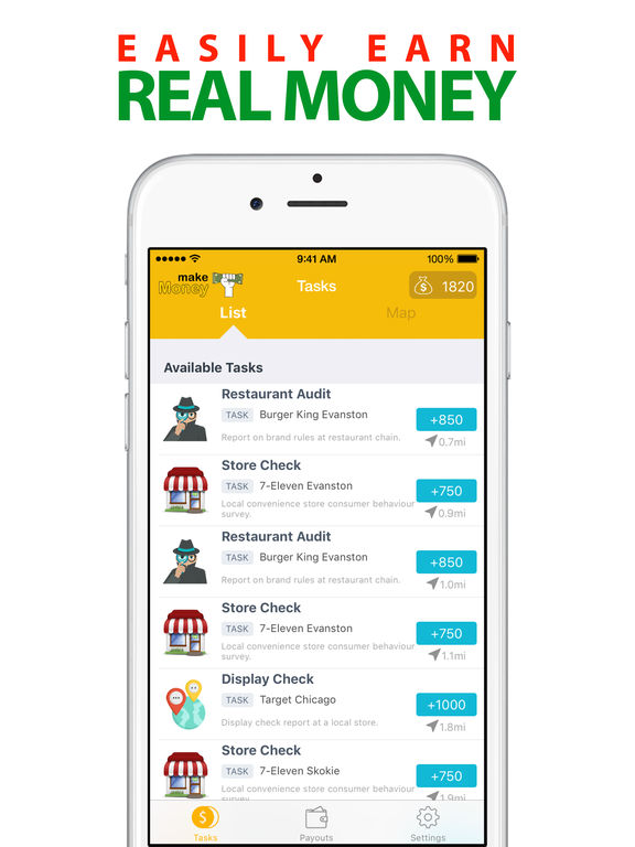 Screenshots of Make Money - Earn Free Cash for iPad
