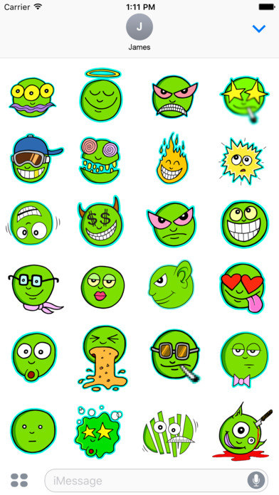 Green Faces screenshot 3