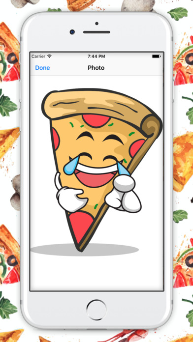Stringy! Delicious Pizza Emojis screenshot 4