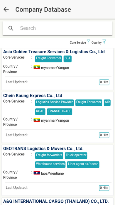 GMS Logistics screenshot 2